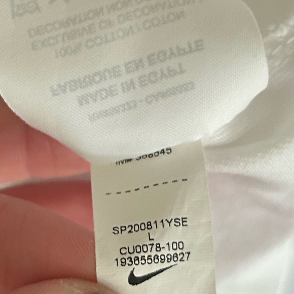 NIKE Retro Sportswear Graphic Logo T-Shirt Athletic Tee Streetwear Casual Mens L - Picture 11 of 11